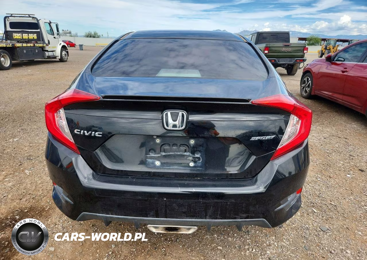 2021 Honda Civic Sport VIN:2HGFC2F80MH535889 - 6