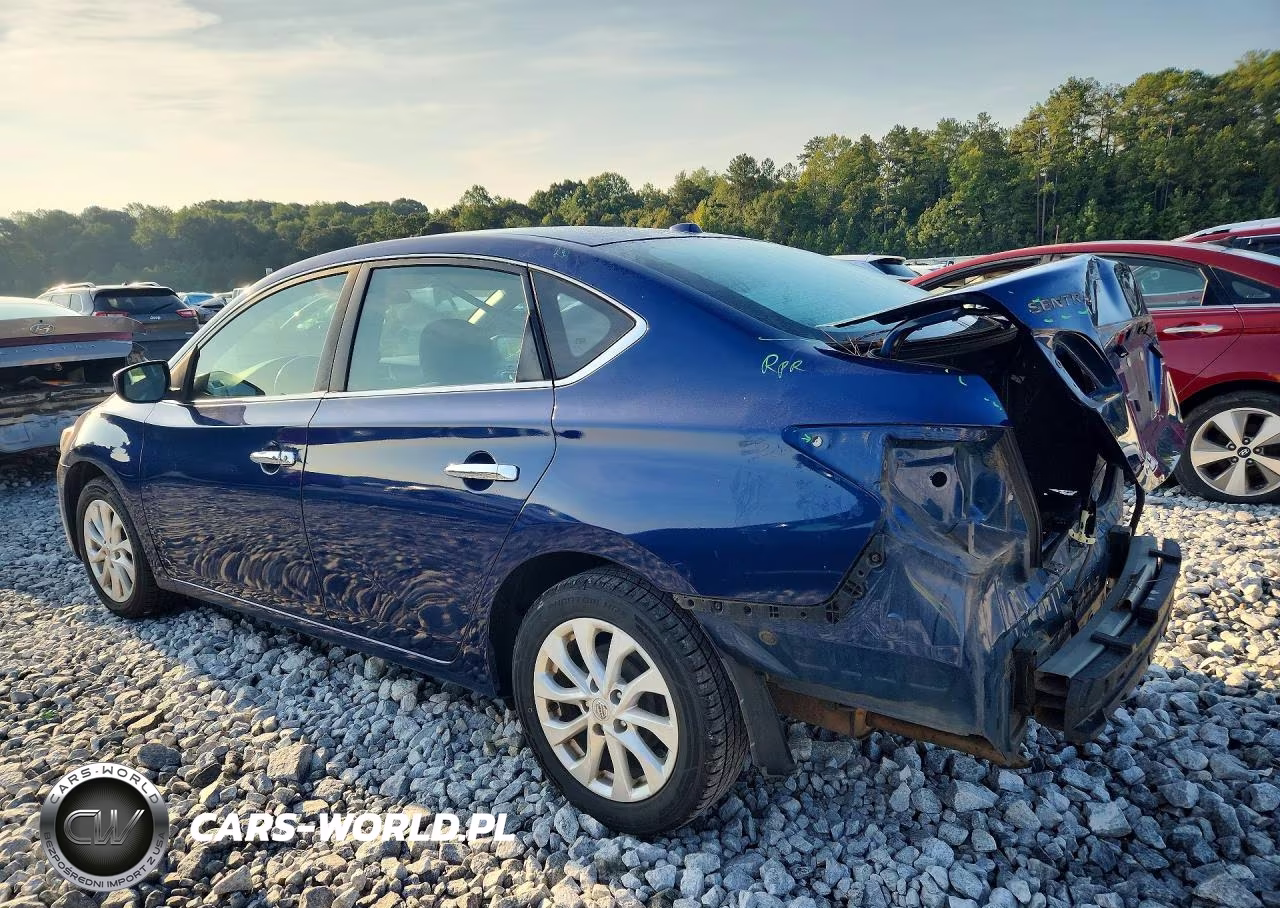 2019 Nissan Sentra Sv VIN:3N1AB7AP8KY433063 - 2