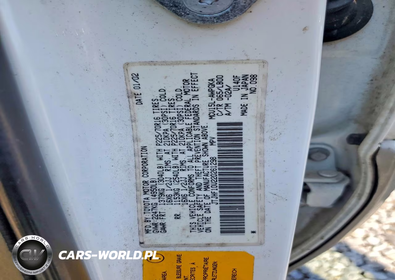 2002 Lexus Rx 300 VIN:JTJHF10U220261298 - 14