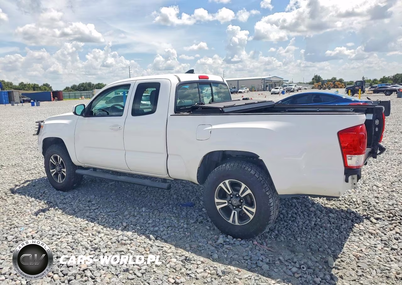 2017 Toyota Tacoma Sr VIN:5TFSX5EN4HX056015 - 2