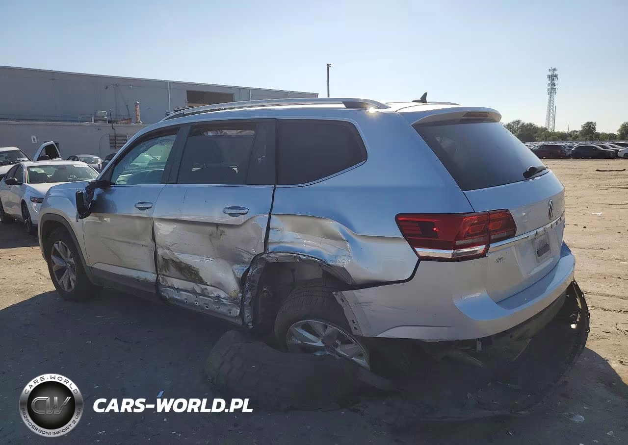 2019 Volkswagen Atlas Se VIN:1V2UR2CA6KC544669 - 2