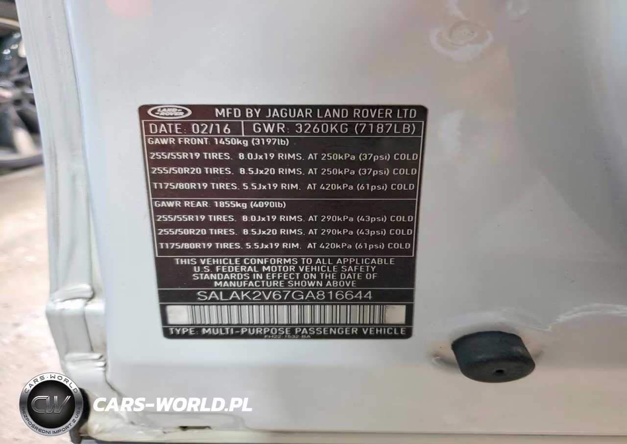 2016 Land Rover Lr4 Hse Luxury VIN:SALAK2V67GA816644 - 14