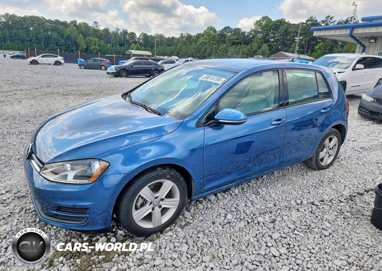 2017 Volkswagen Golf S VIN:3VW217AU6HM007816 - 1