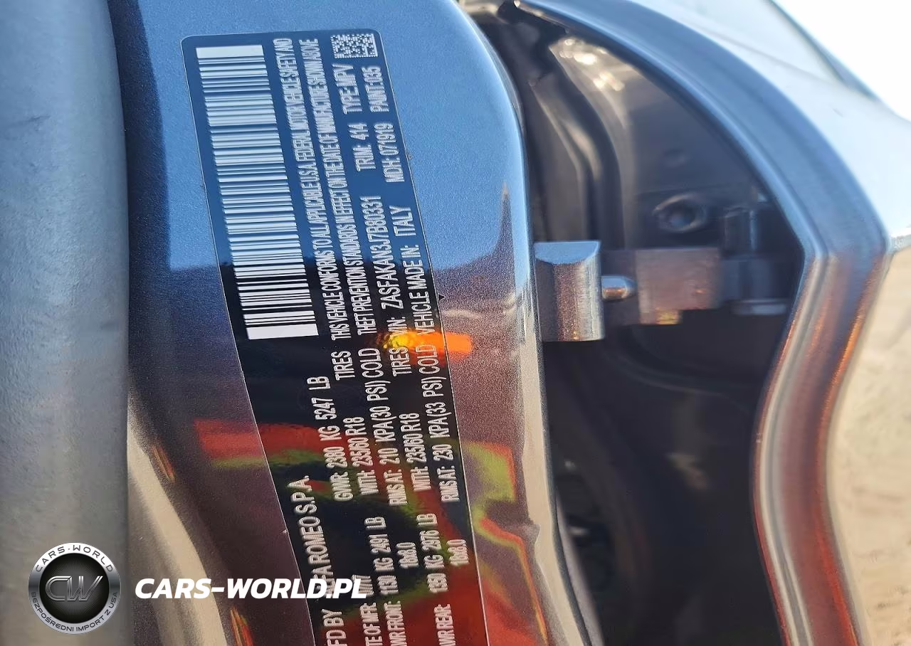 2018 Alfa Romeo Stelvio VIN:ZASFAKAN3J7B80331 - 13