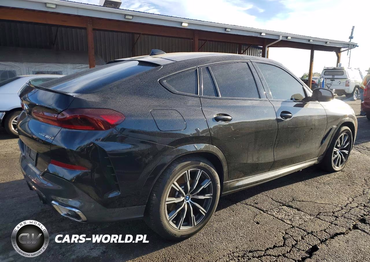 2023 BMW X6 M VIN:5YMCY0C03P9R69936 - 3