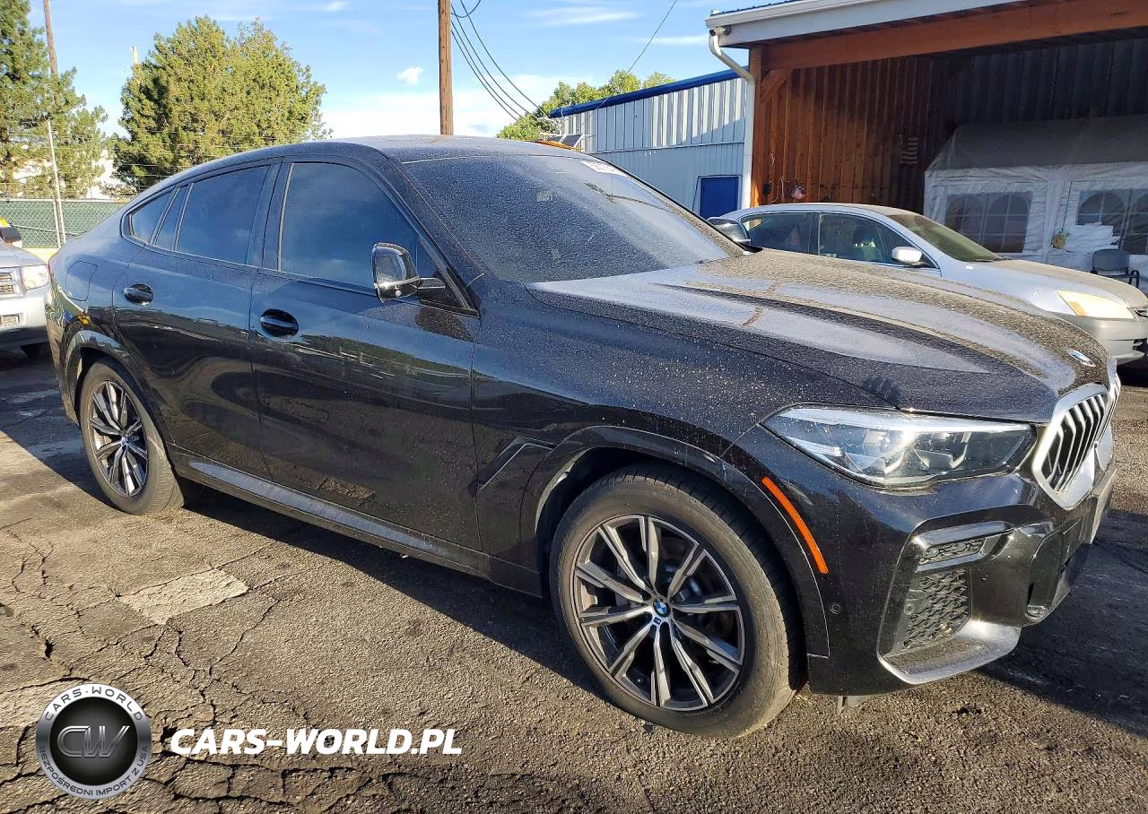 2023 BMW X6 M VIN:5YMCY0C03P9R69936 - 4