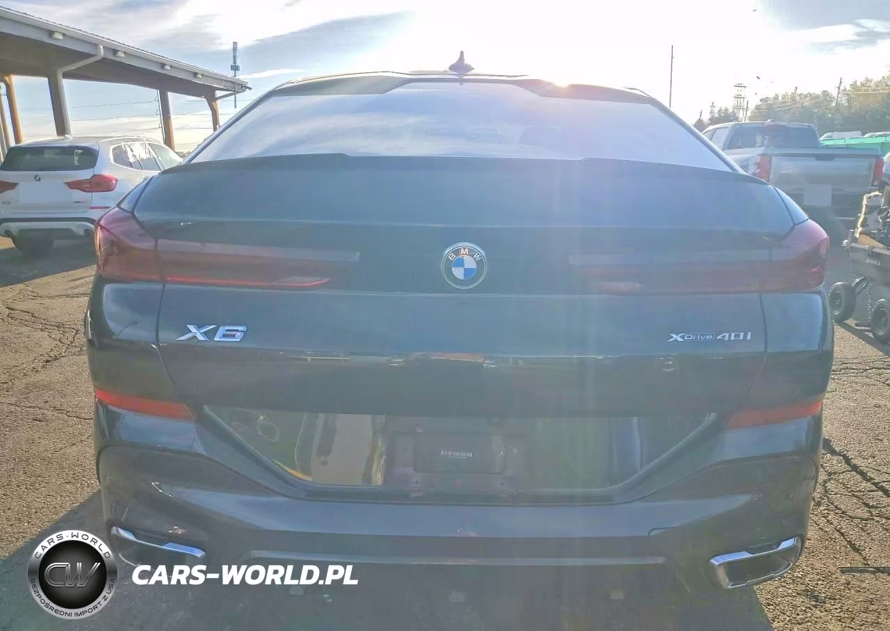2023 BMW X6 M VIN:5YMCY0C03P9R69936 - 6