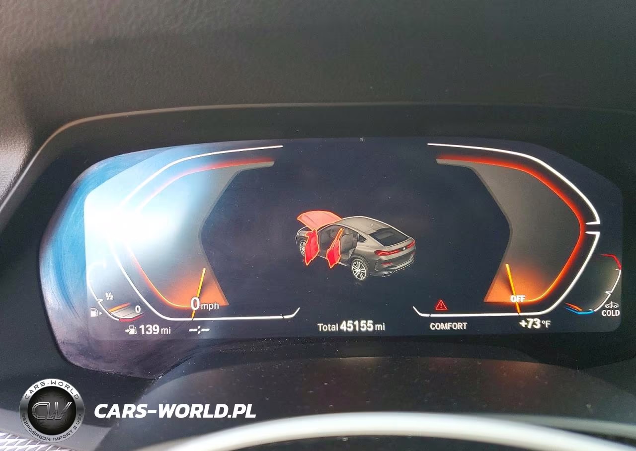 2023 BMW X6 M VIN:5YMCY0C03P9R69936 - 9