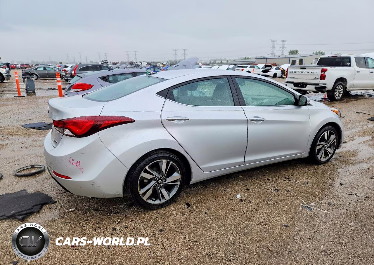 2015 Hyundai Elantra Limited VIN:KMHDH4AE5FU234286 - 3