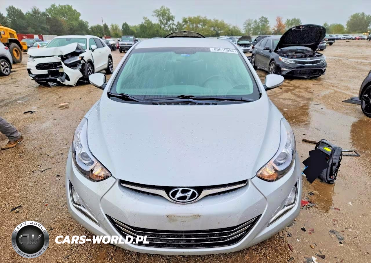 2015 Hyundai Elantra Limited VIN:KMHDH4AE5FU234286 - 5