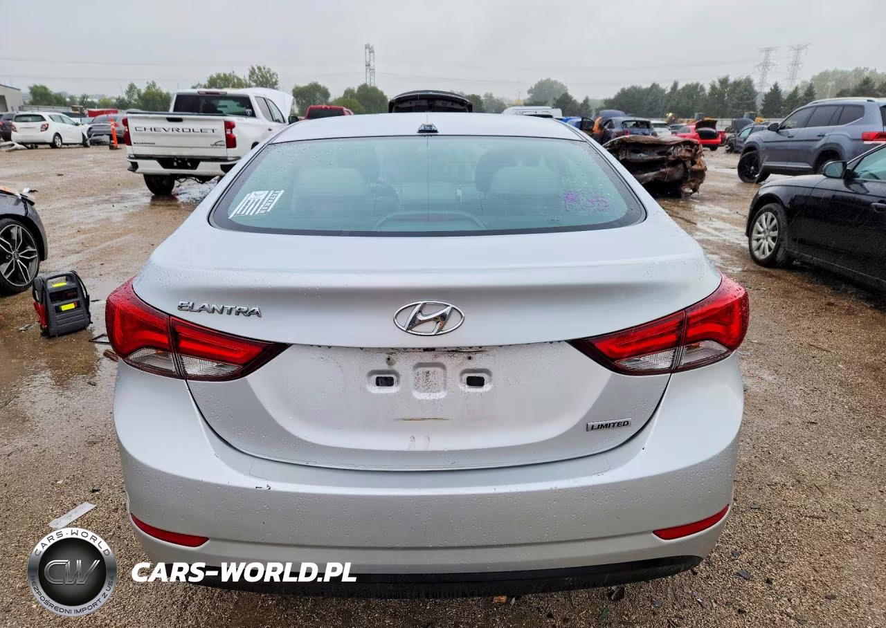 2015 Hyundai Elantra Limited VIN:KMHDH4AE5FU234286 - 6