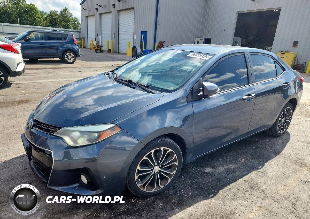 2014 Toyota Corolla S Premium VIN:5YFBURHE3EP080988 - 1