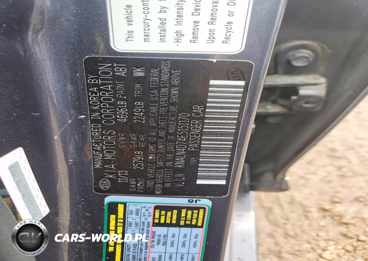 2014 Kia Cadenza Premium VIN:KNALN4D74E5151170 - 12