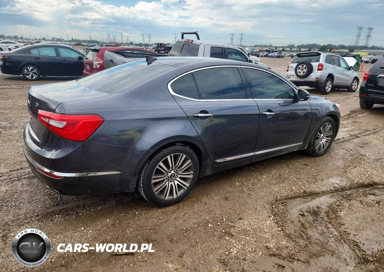 2014 Kia Cadenza Premium VIN:KNALN4D74E5151170 - 3