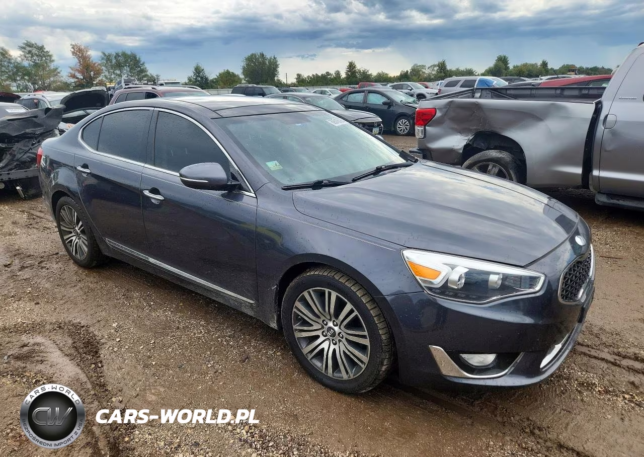 2014 Kia Cadenza Premium VIN:KNALN4D74E5151170 - 4