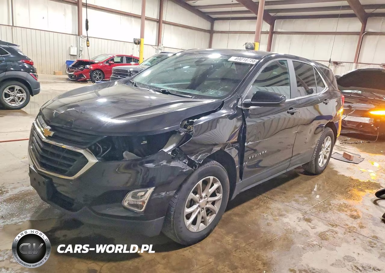 2021 Chevrolet Equinox Lt VIN:2GNAXUEV9M6104955 - 1