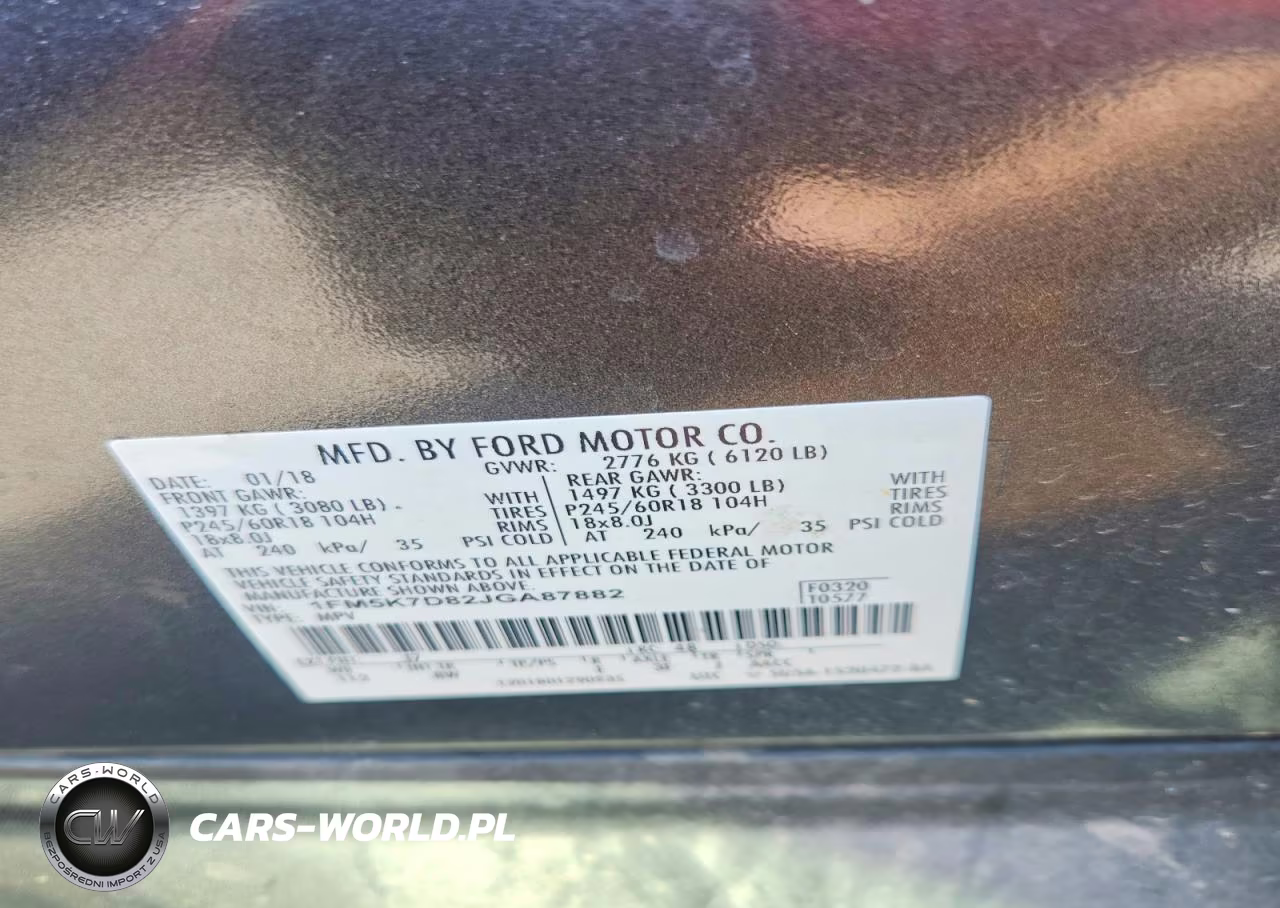2018 Ford Explorer Xlt VIN:1FM5K7D82JGA87882 - 13