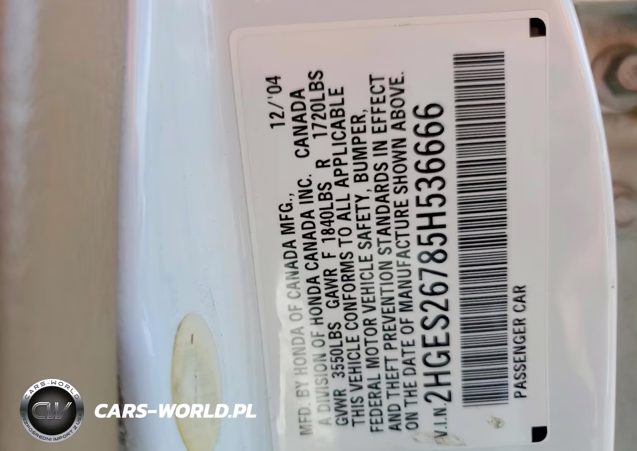 2005 Honda Civic Ex VIN:2HGES26785H536666 - 13