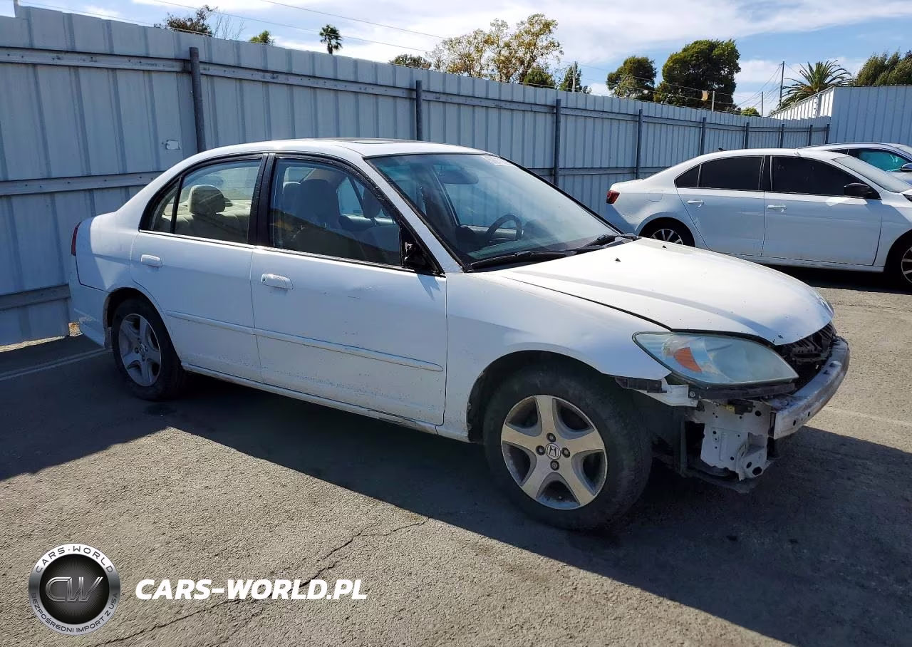 2005 Honda Civic Ex VIN:2HGES26785H536666 - 4