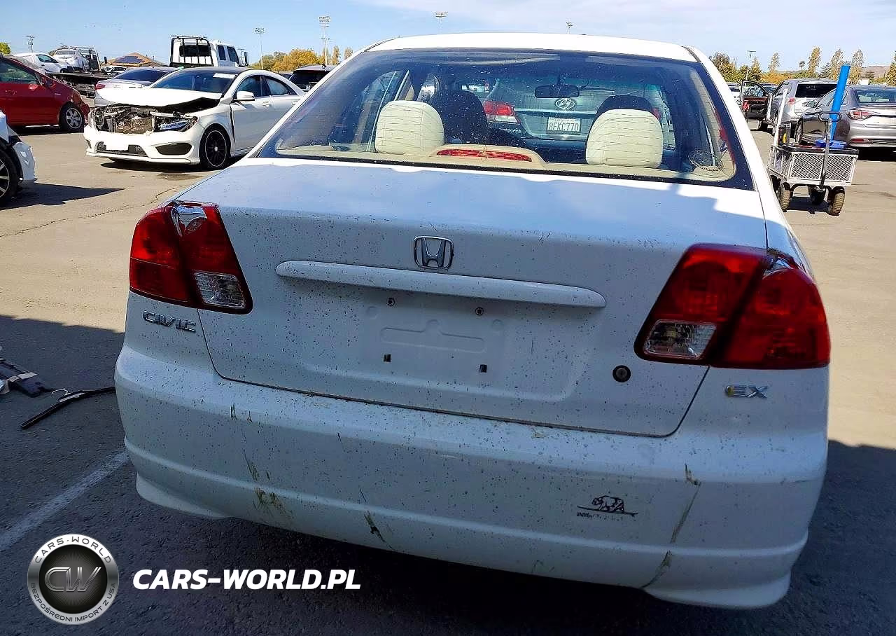 2005 Honda Civic Ex VIN:2HGES26785H536666 - 6