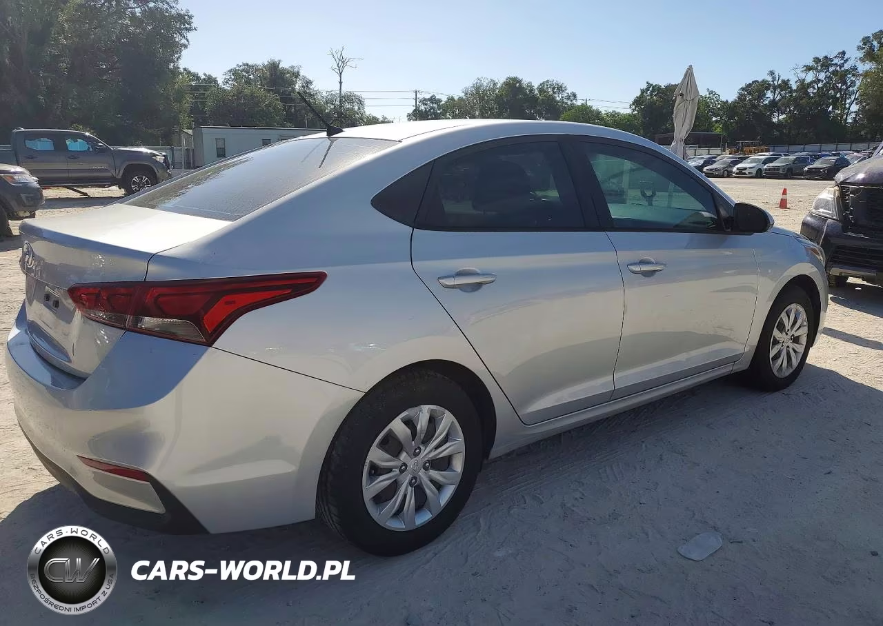 2019 Hyundai Accent Se VIN:3KPC24A36KE071141 - 3