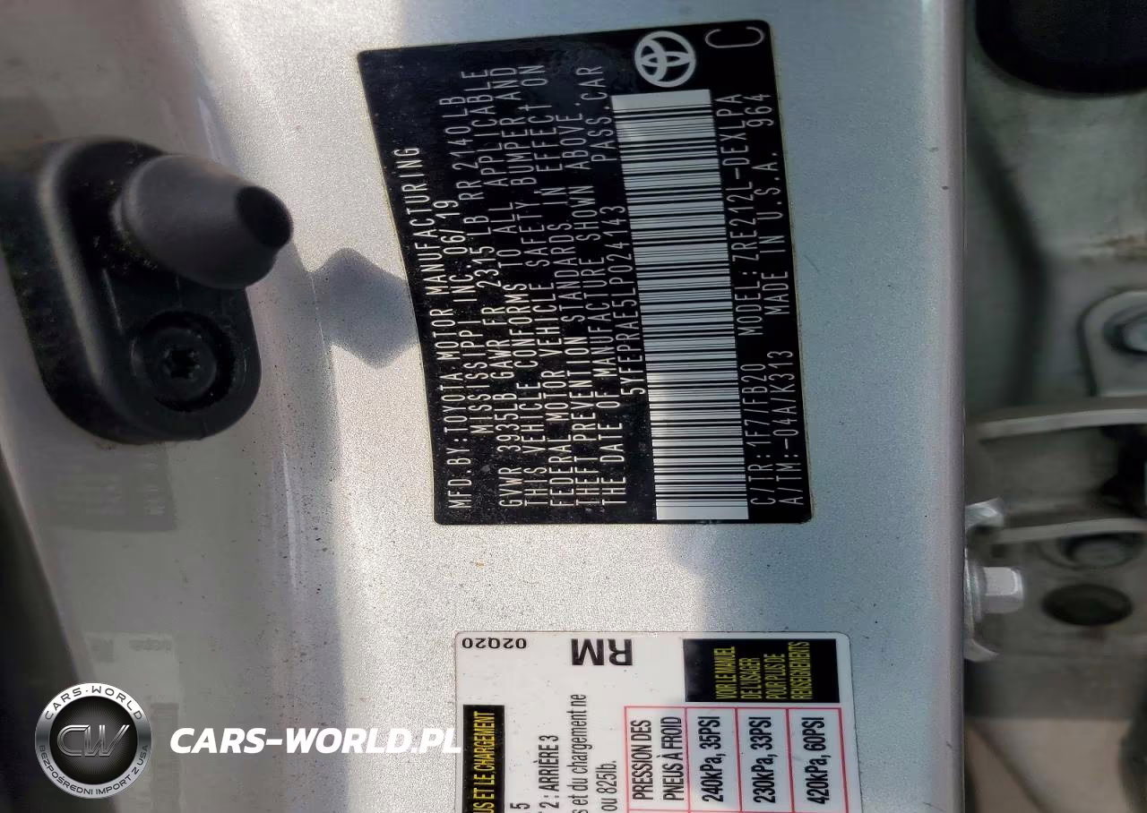 2020 Toyota Corolla Le VIN:5YFEPRAE5LP024143 - 12