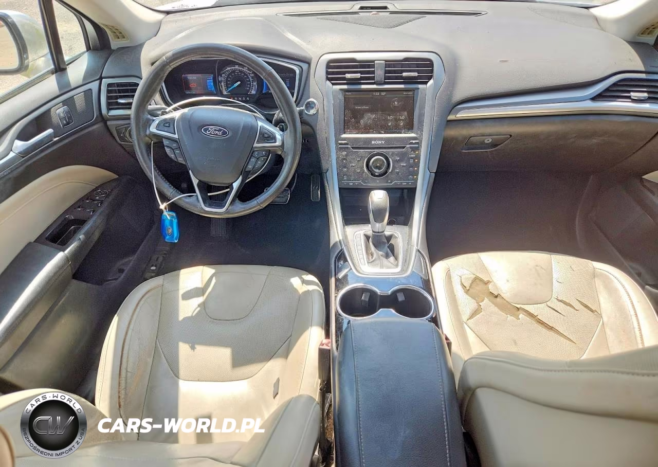 2015 Ford Fusion Titanium VIN:3FA6P0K95FR138472 - 8