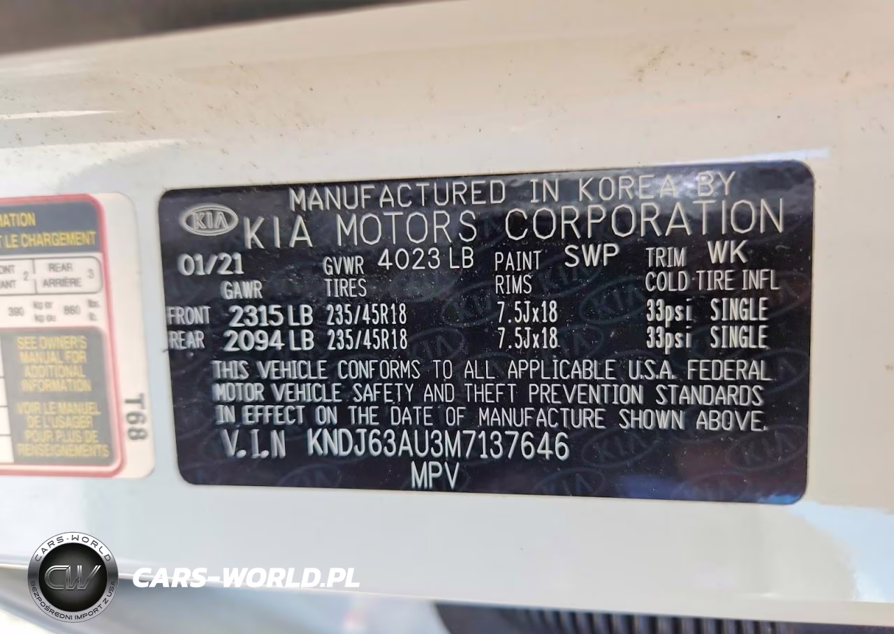 2021 Kia Soul Gt Line VIN:KNDJ63AU3M7137646 - 12