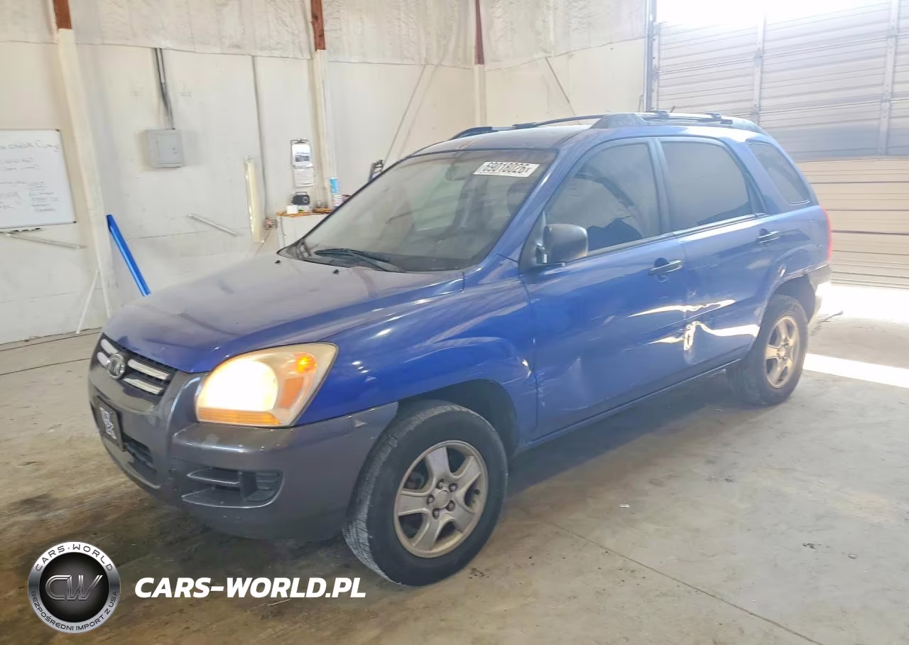 2007 Kia Sportage Lx VIN:KNDJF724377372378 - 1