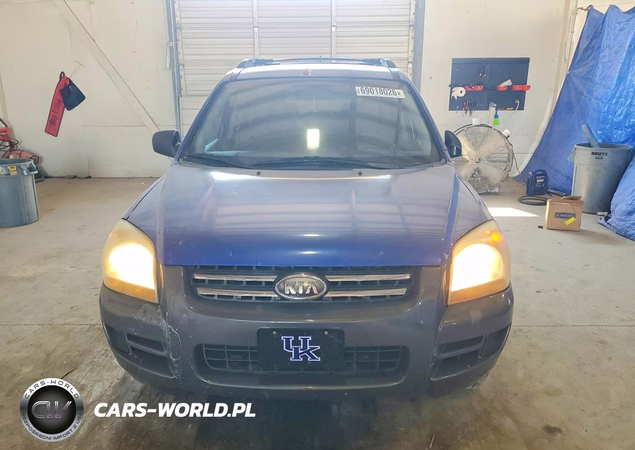 2007 Kia Sportage Lx VIN:KNDJF724377372378 - 5