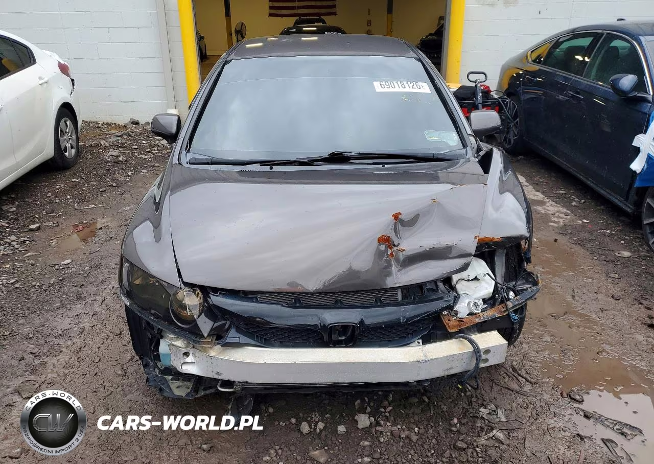 2010 Honda Civic Lx VIN:2HGFA1F57AH539021 - 5