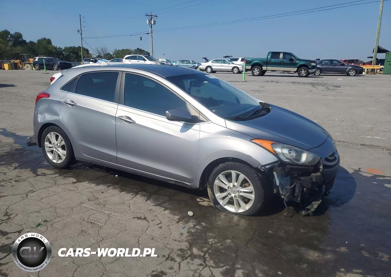 2013 Hyundai Elantra Gt Base VIN:KMHD35LE6DU127939 - 4