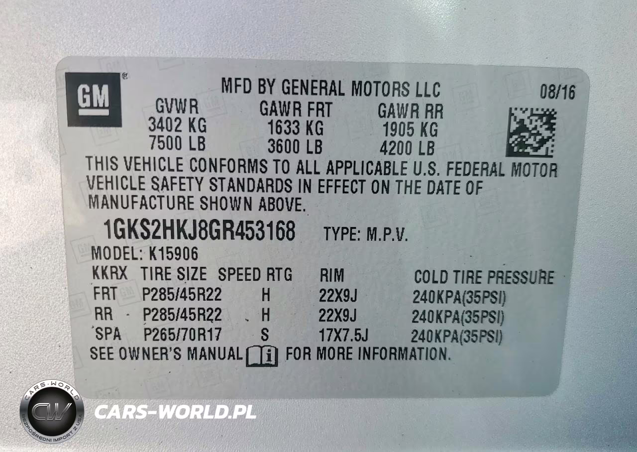 2016 GMC Yukon Xl Denali VIN:1GKS2HKJ8GR453168 - 14