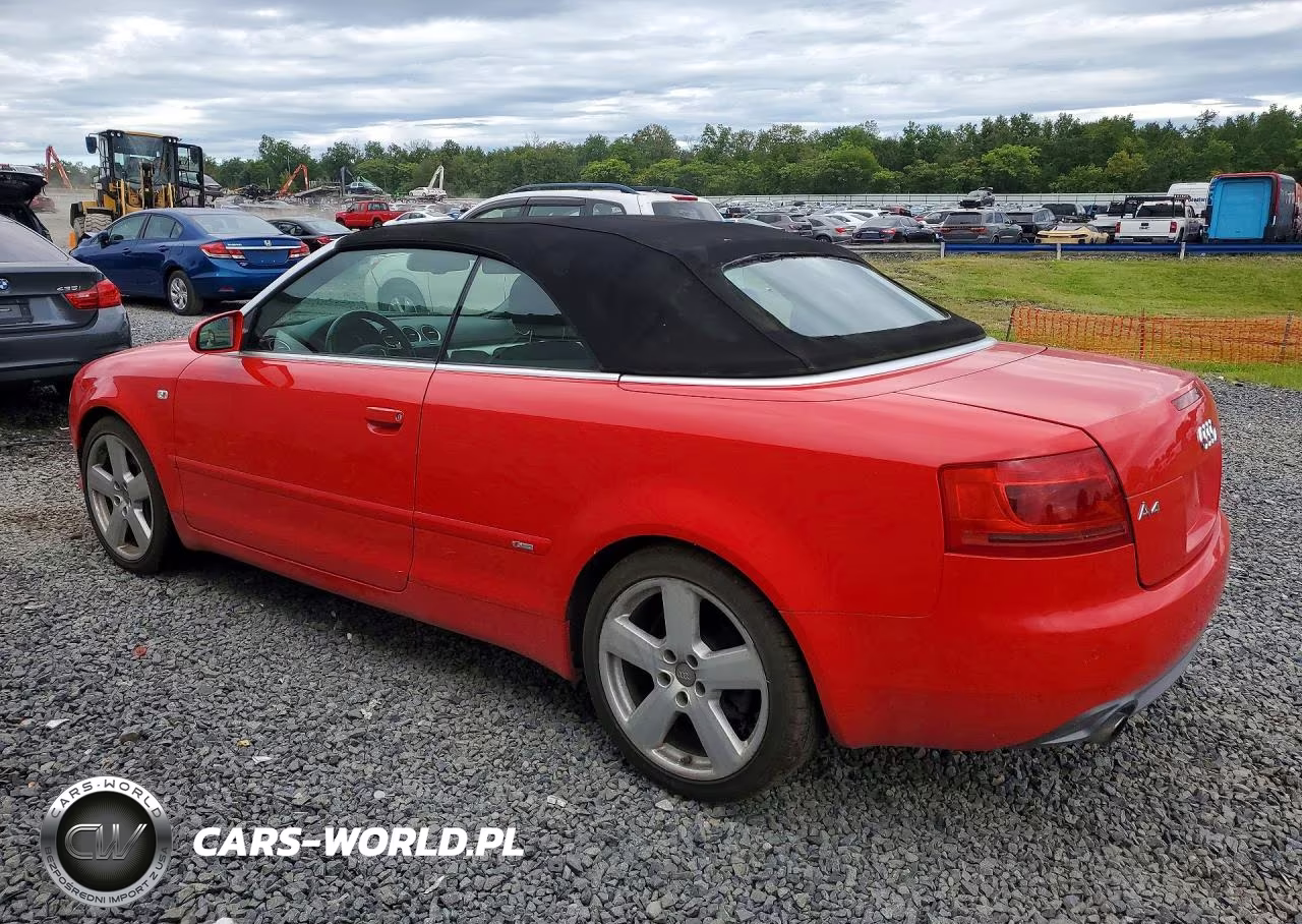 2009 Audi A4 2.0T Cabriolet Quattro VIN:WAUDF48H89K010873 - 2