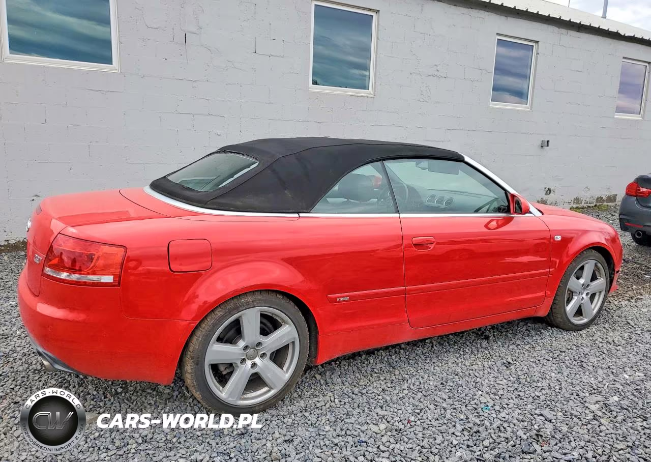 2009 Audi A4 2.0T Cabriolet Quattro VIN:WAUDF48H89K010873 - 3