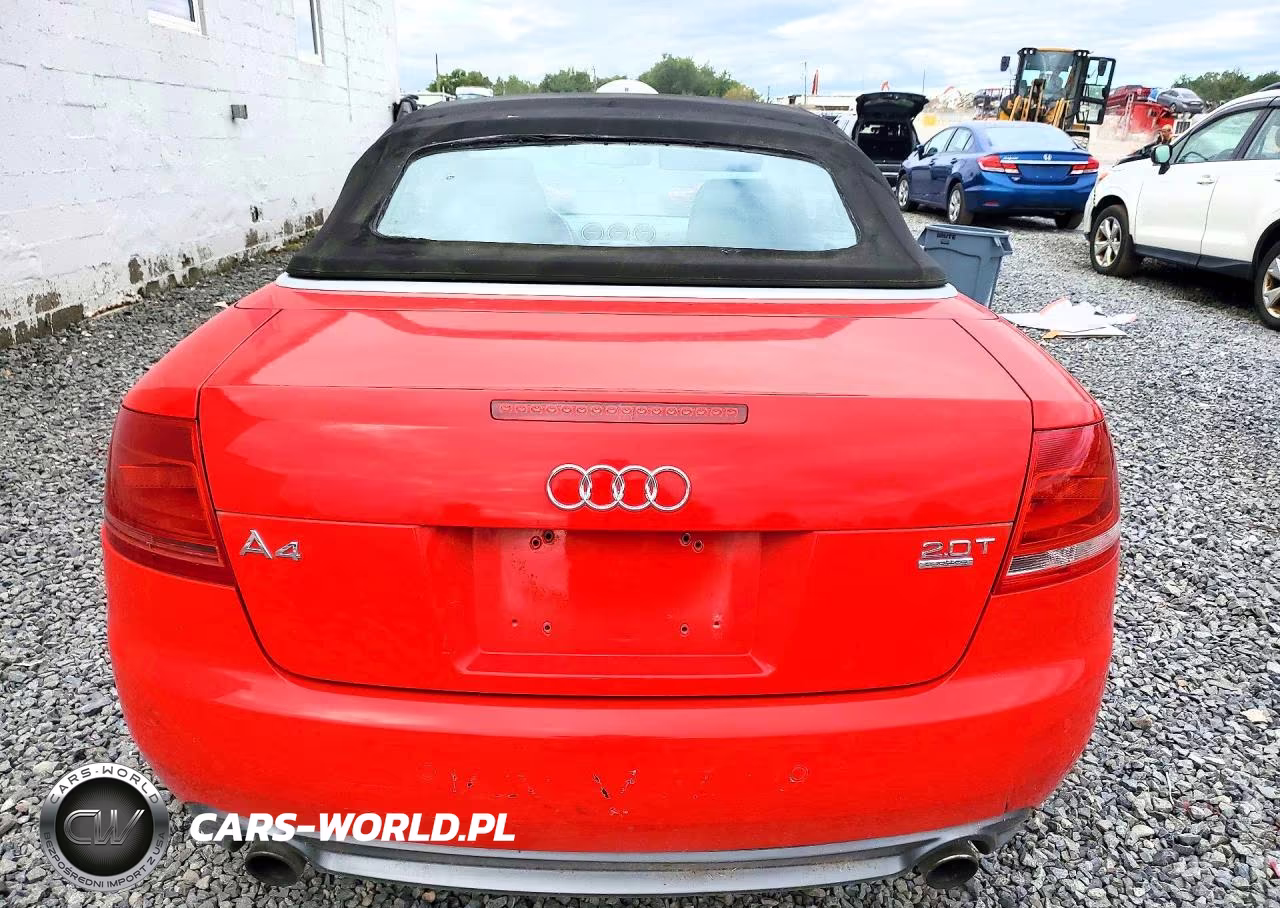2009 Audi A4 2.0T Cabriolet Quattro VIN:WAUDF48H89K010873 - 6