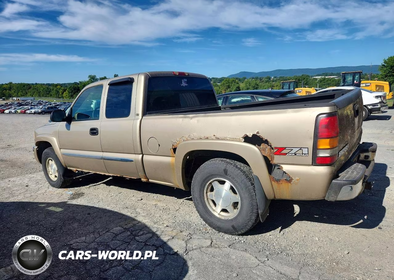 2004 GMC New Sierra K1500 VIN:2GTEK19T341312908 - 2