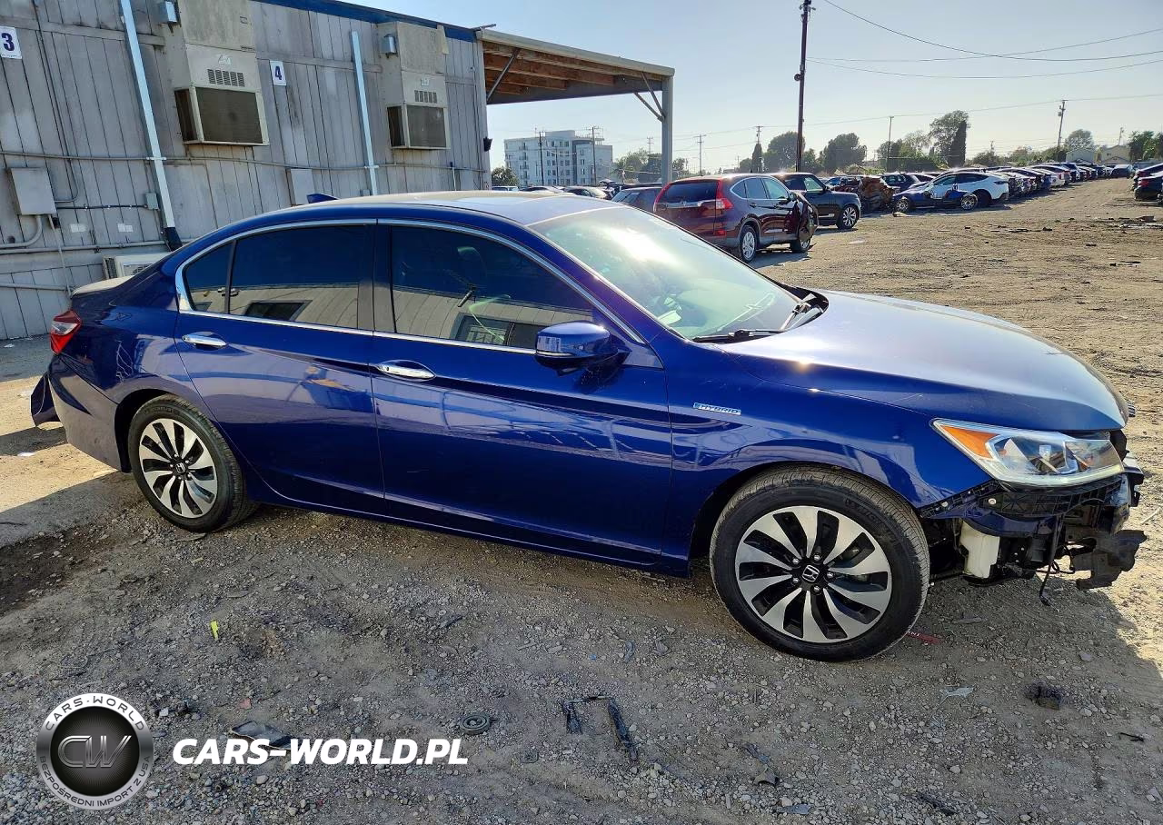 2017 Honda Accord Hybrid Exl VIN:JHMCR6F59HC014724 - 4
