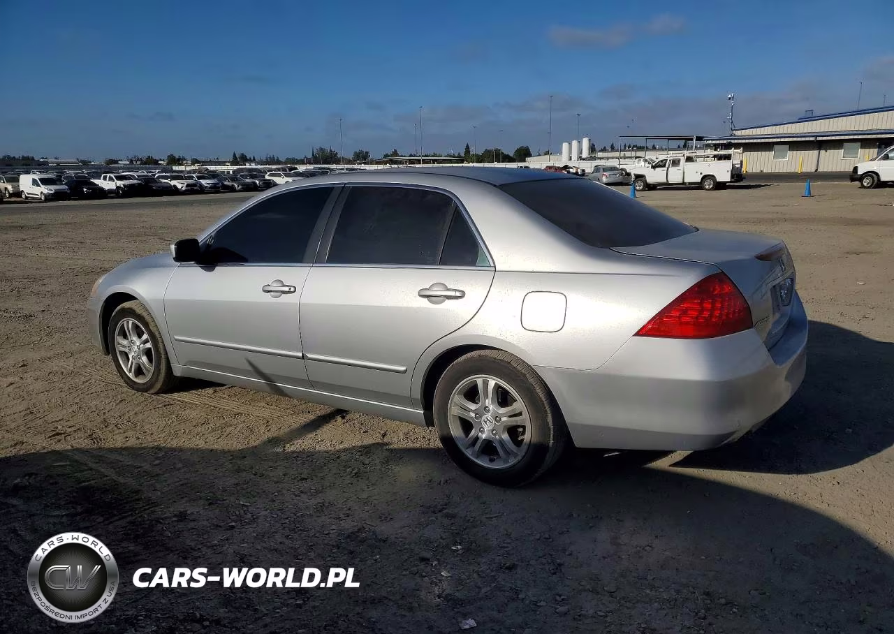 2007 Honda Accord Se VIN:1HGCM563X7A196468 - 2