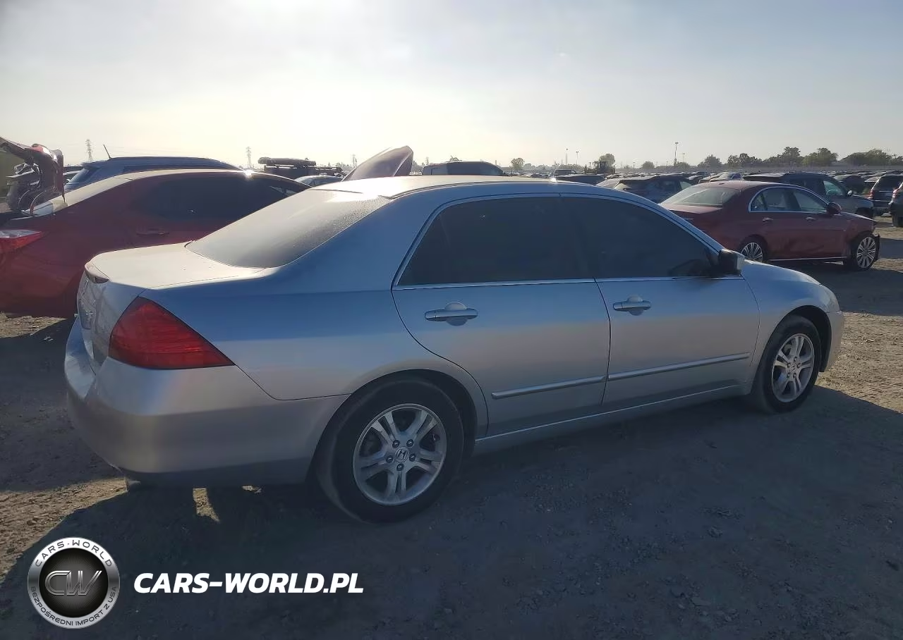 2007 Honda Accord Se VIN:1HGCM563X7A196468 - 3
