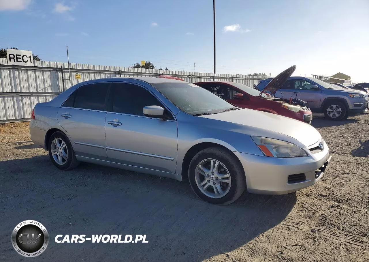 2007 Honda Accord Se VIN:1HGCM563X7A196468 - 4