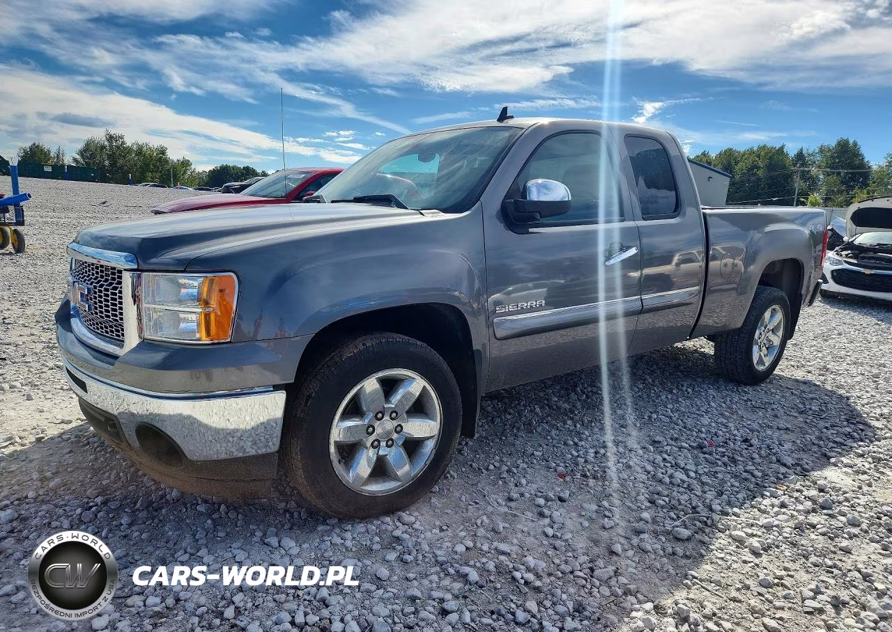 2013 GMC Sierra K1500 Sle VIN:1GTR2VE7XDZ177953 - 1