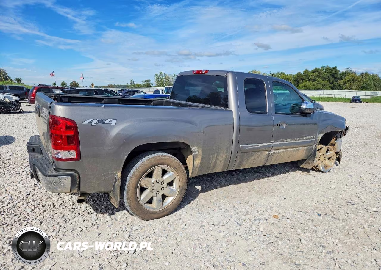 2013 GMC Sierra K1500 Sle VIN:1GTR2VE7XDZ177953 - 3