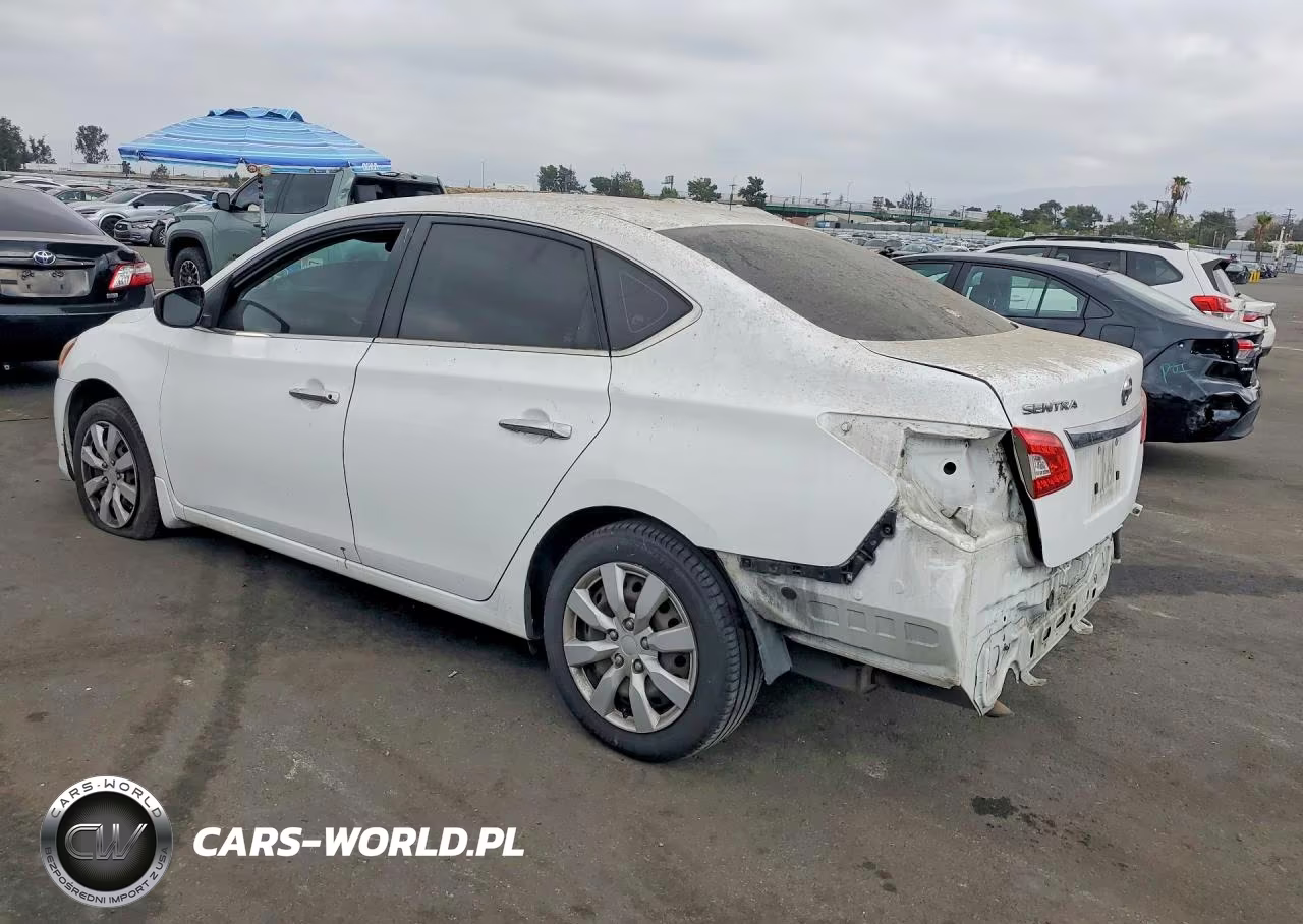 2015 Nissan Sentra S VIN:3N1AB7AP5FY285427 - 2