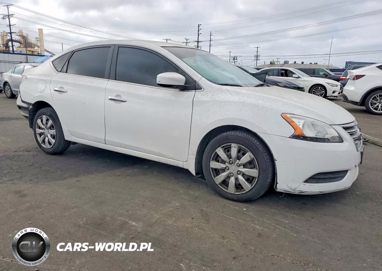 2015 Nissan Sentra S VIN:3N1AB7AP5FY285427 - 4