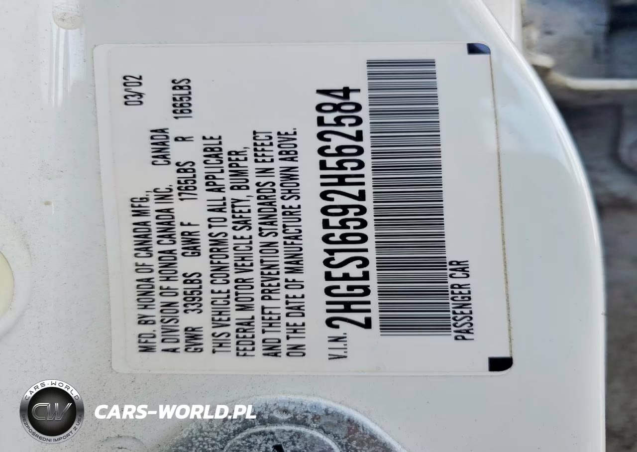2002 Honda Civic Lx VIN:2HGES16592H562584 - 12