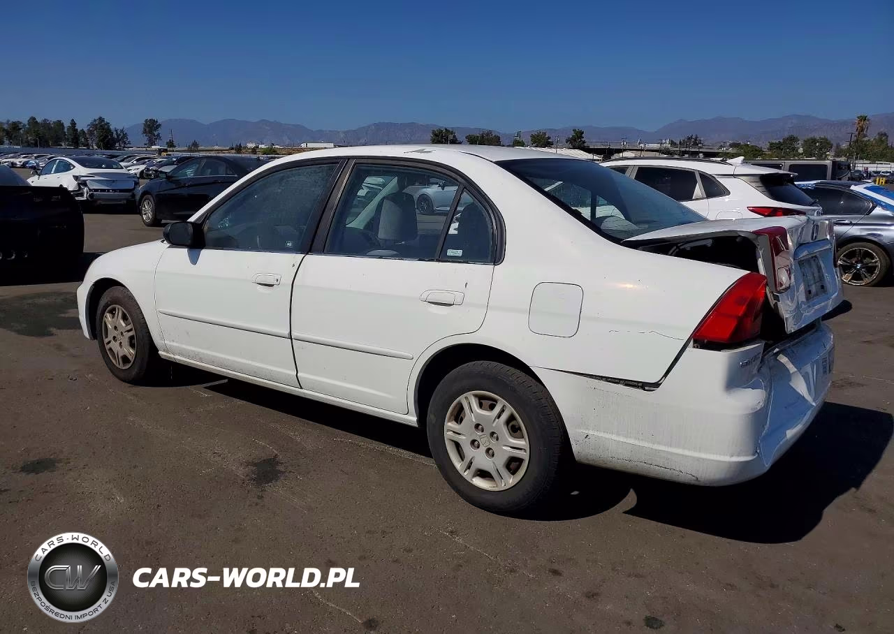 2002 Honda Civic Lx VIN:2HGES16592H562584 - 2