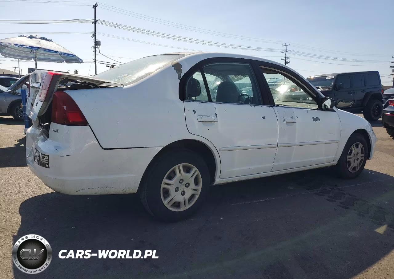 2002 Honda Civic Lx VIN:2HGES16592H562584 - 3