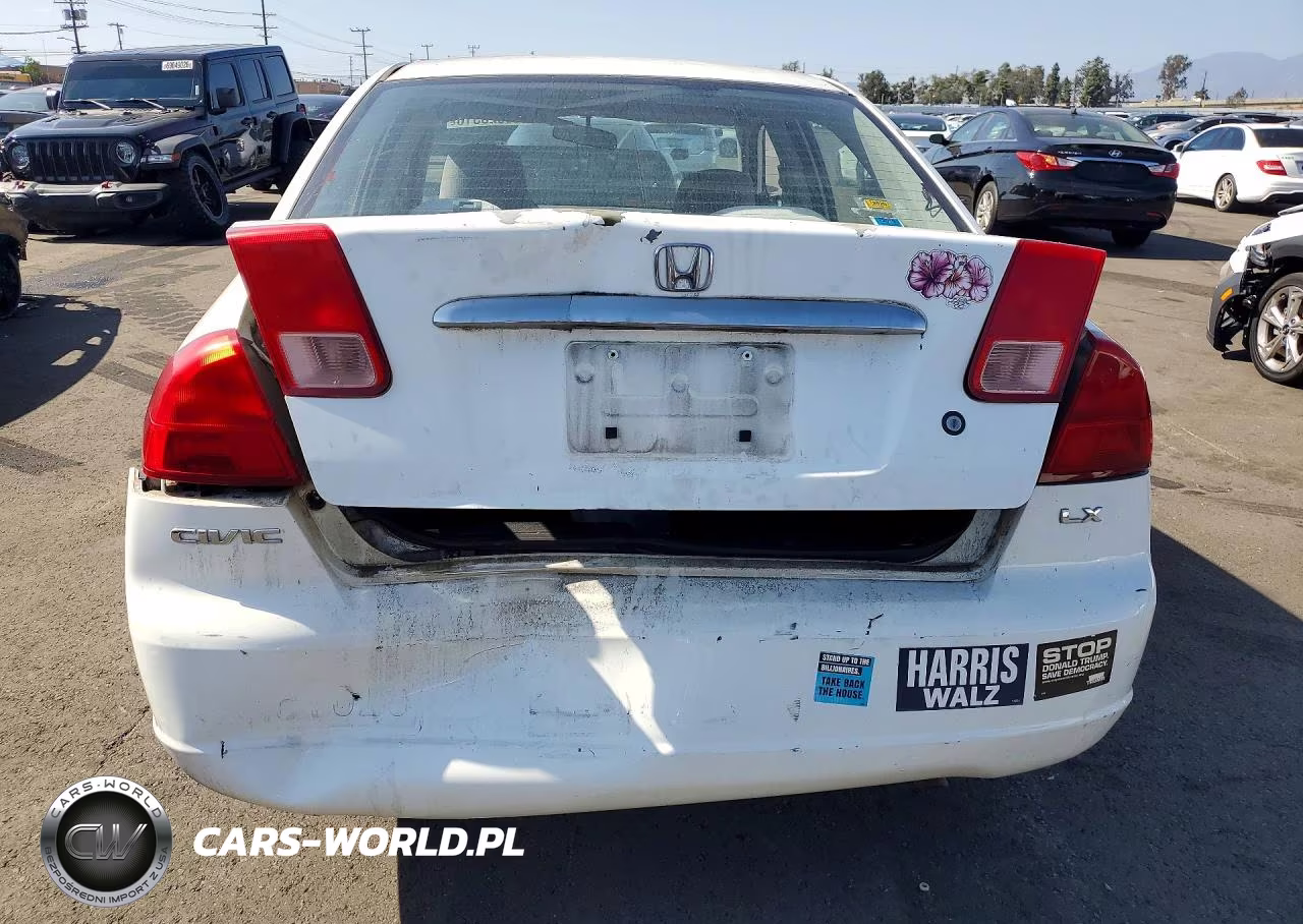 2002 Honda Civic Lx VIN:2HGES16592H562584 - 6