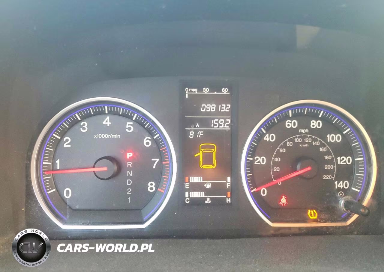 2007 Honda Cr-V Exl VIN:JHLRE38757C070505 - 9